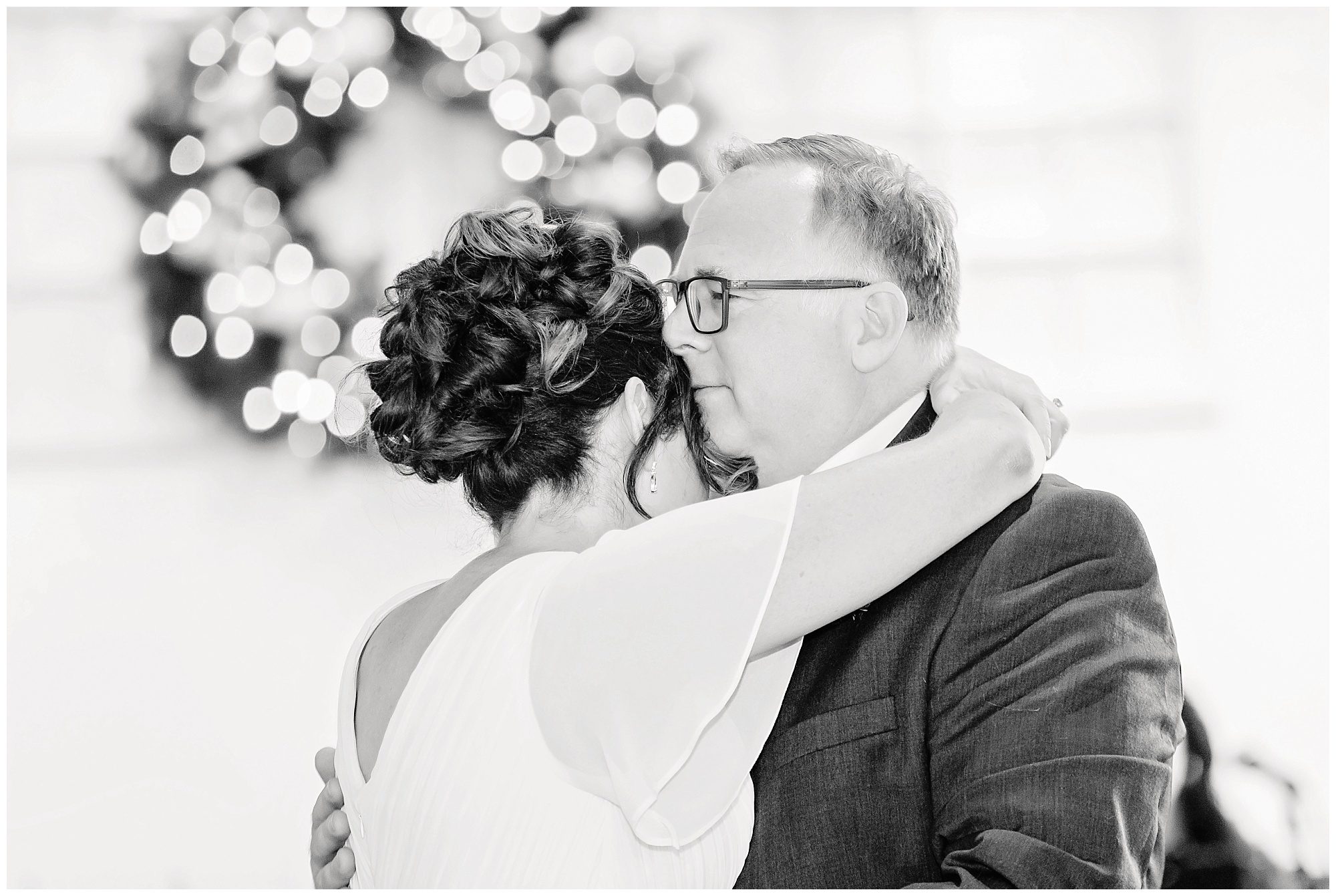 Christmas wedding Pond House Cafe Reception First Dance