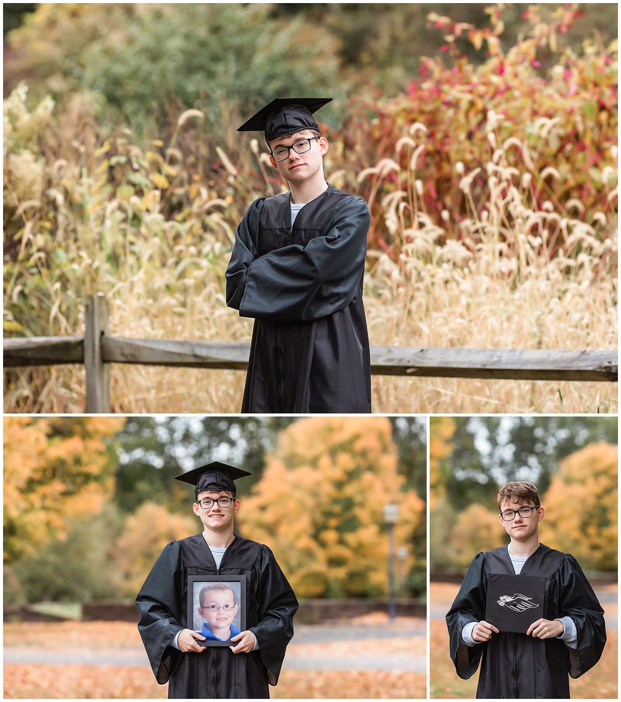 Cap and Gown Senior Portraits