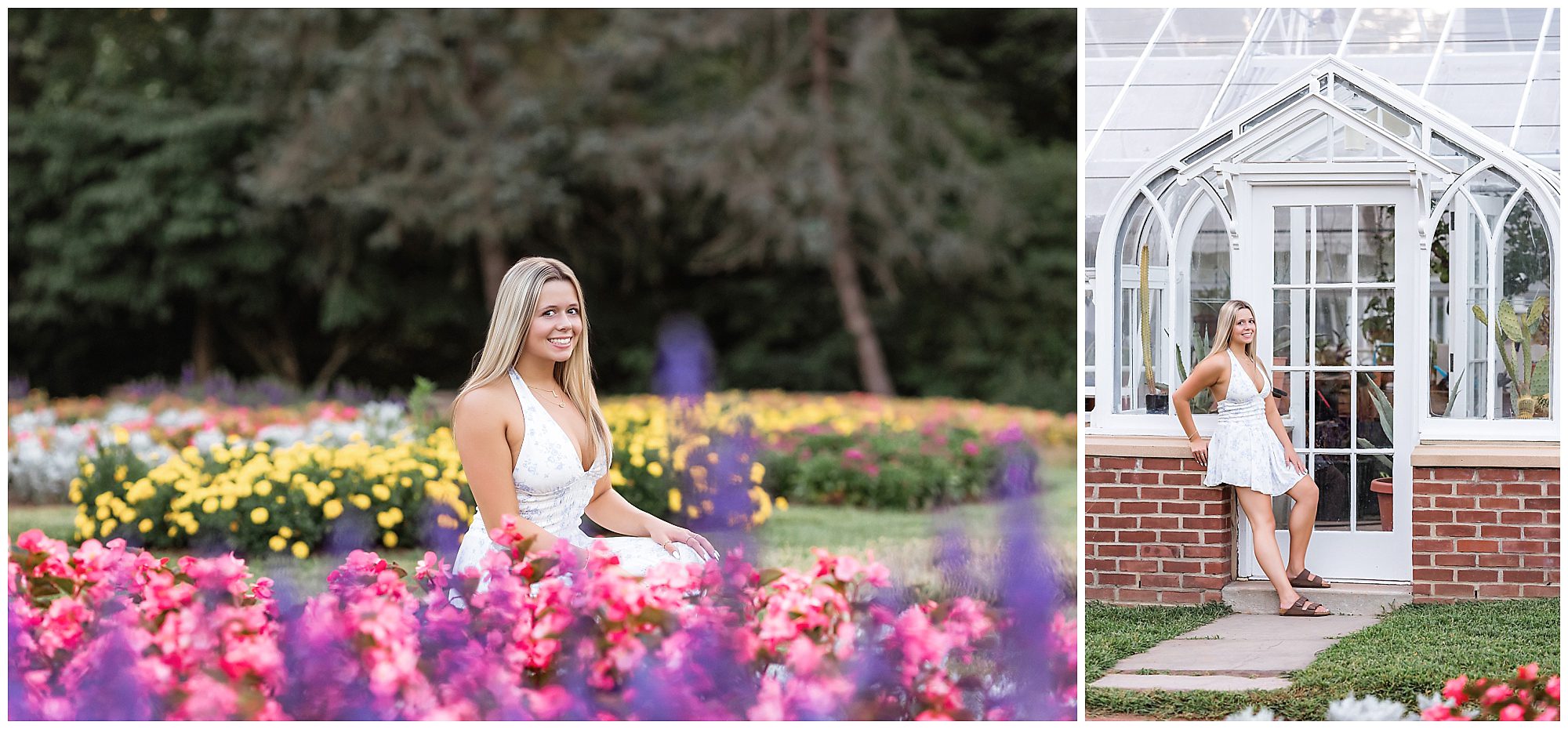 Elizabeth Park senior flower garden