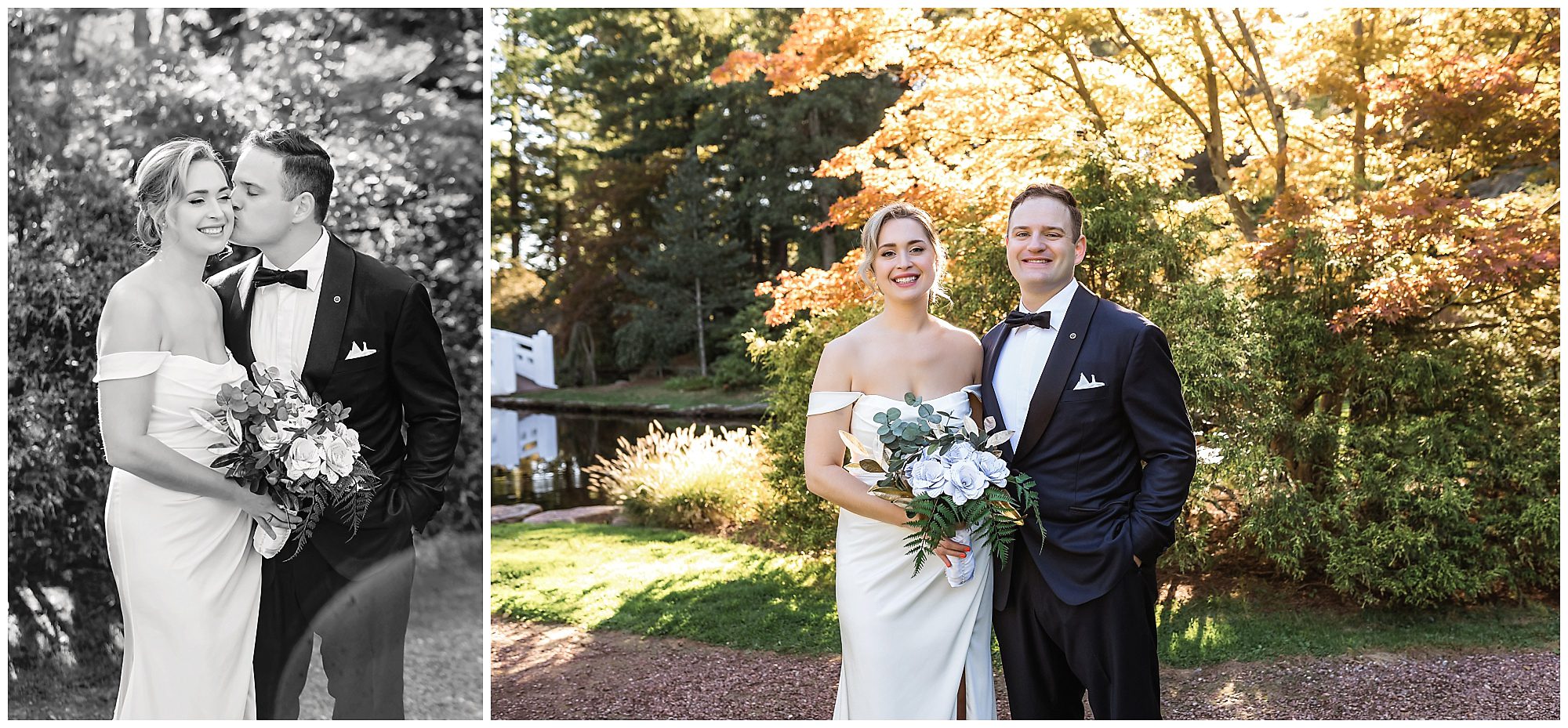 wickham park the foundry wedding portrait