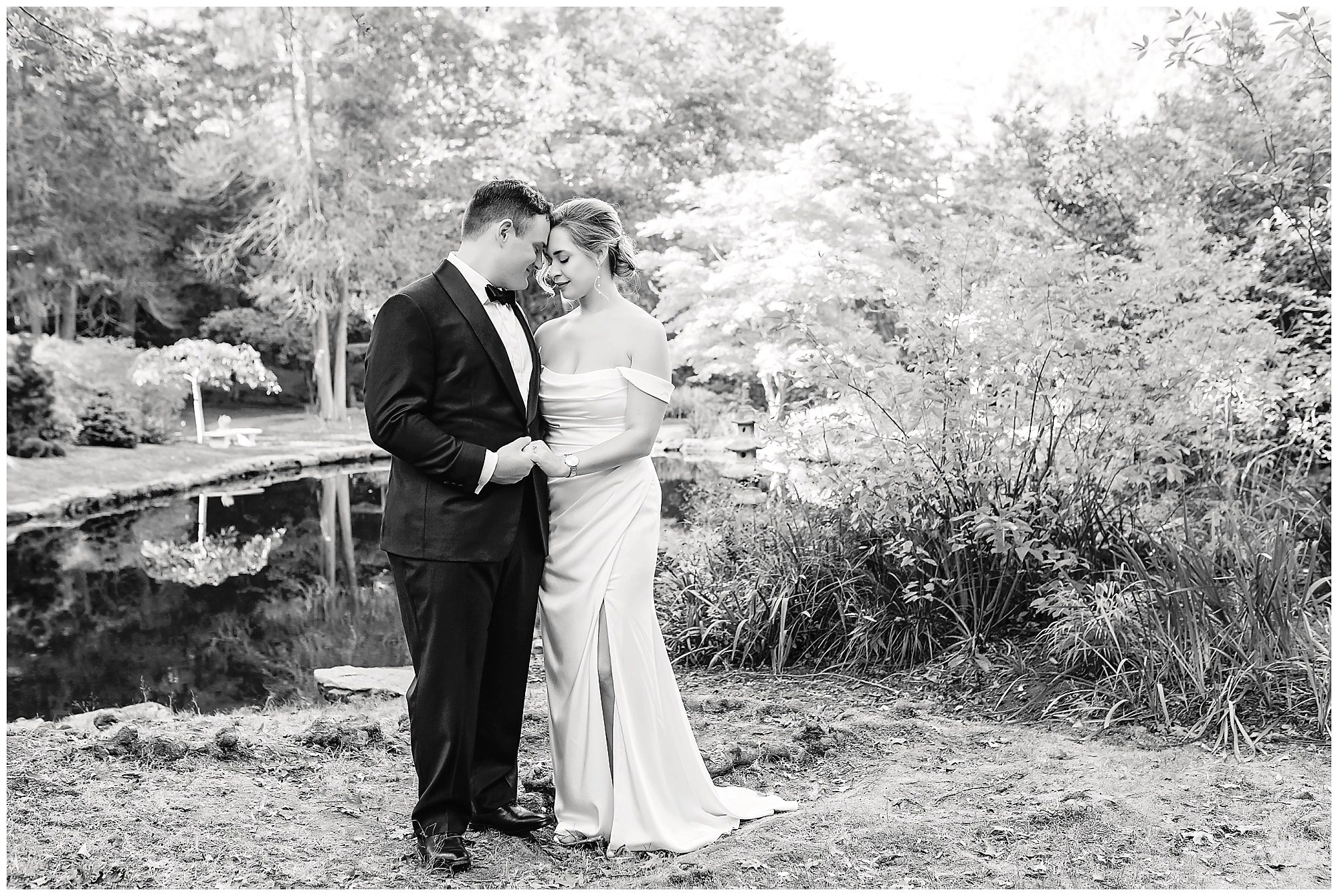 wickham park the foundry wedding portrait
