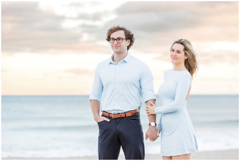 Ocean House Beach engagement