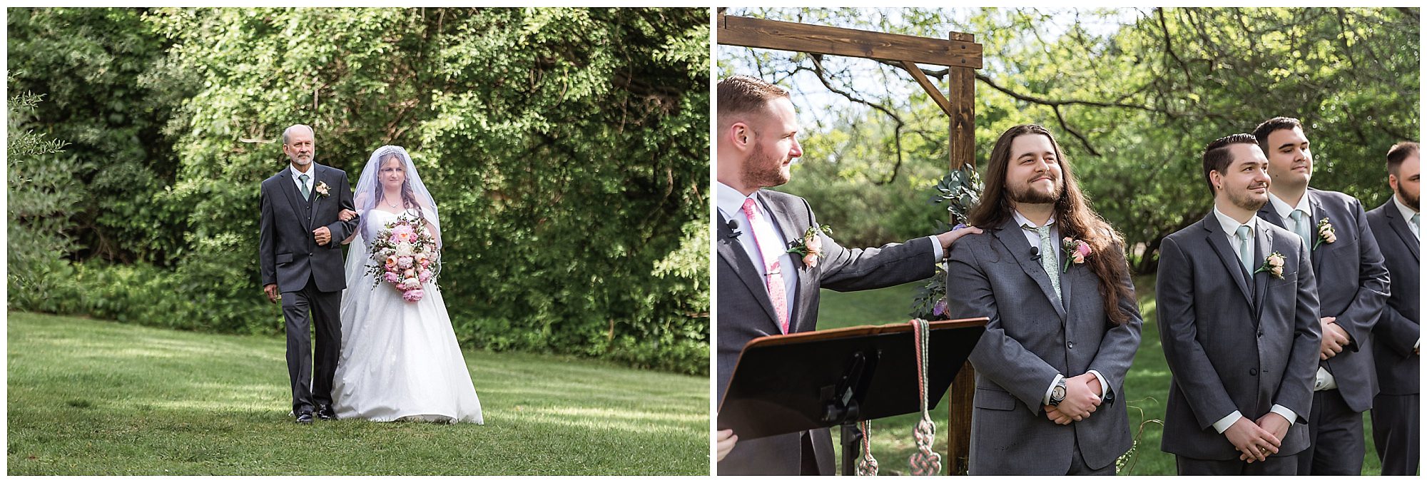 Publick House Wedding ceremony