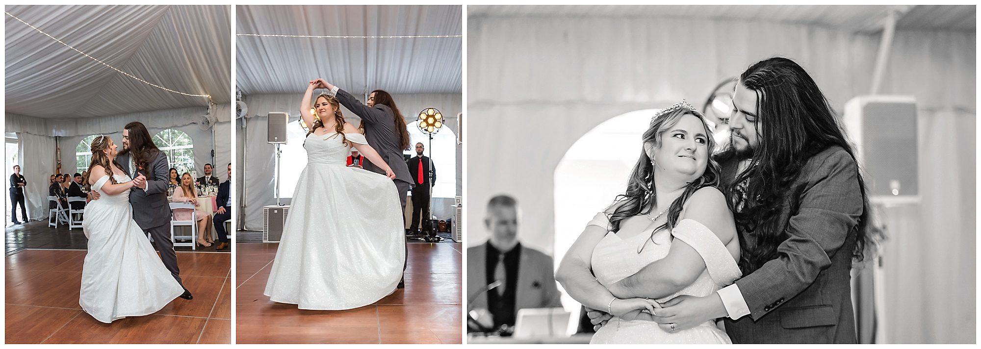 Publick House Wedding reception first dance