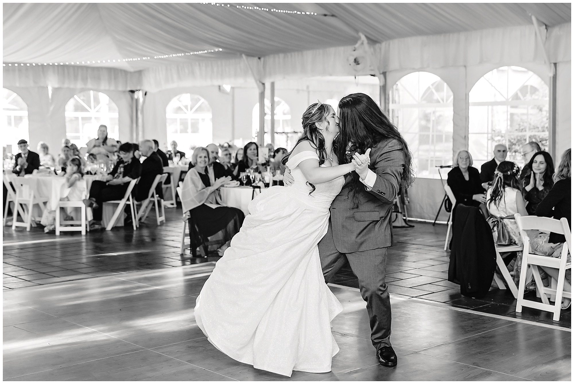 Publick House Wedding reception first dance