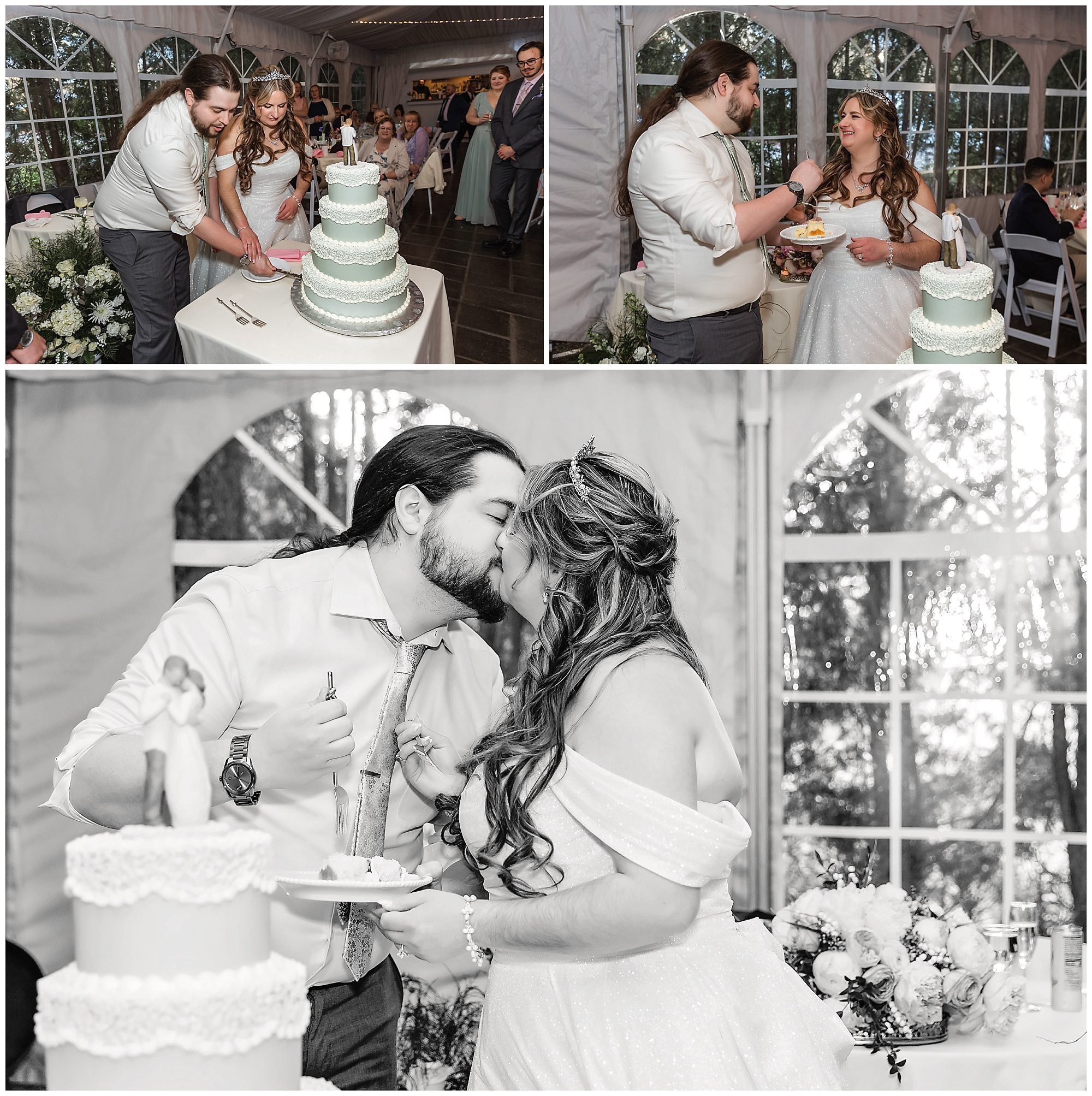 Publick House Wedding reception cake