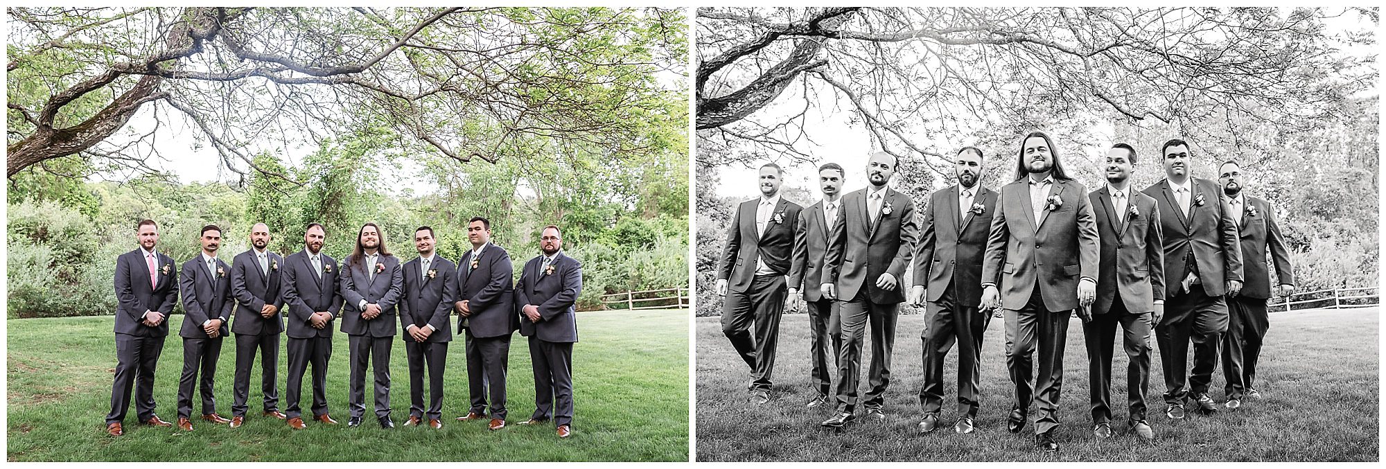 Publick House Wedding wedding party portraits