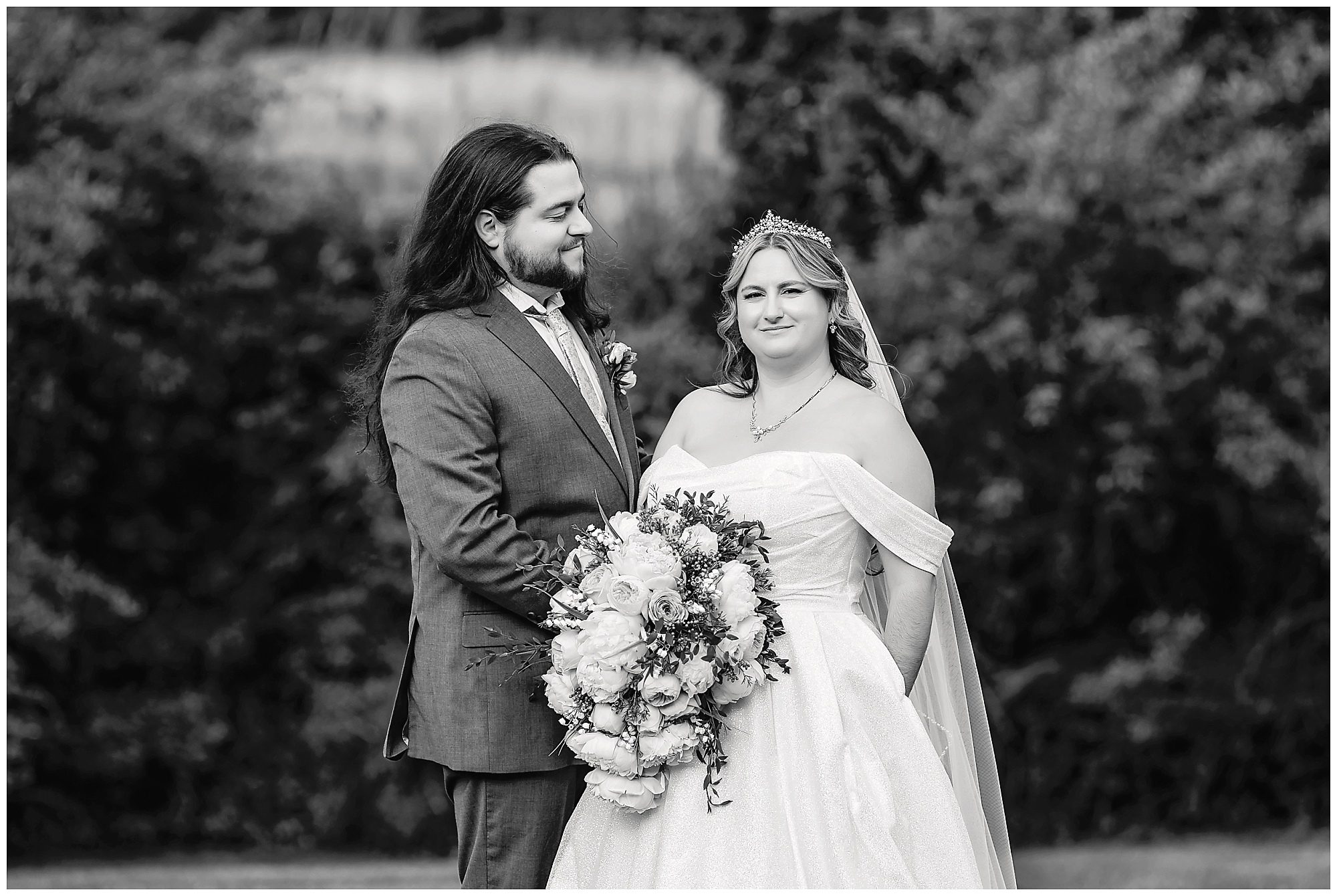Publick House Wedding portraits bride and groom