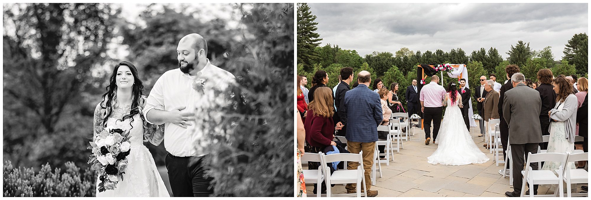 Tunxis Country Club Intimate Wedding Ceremony