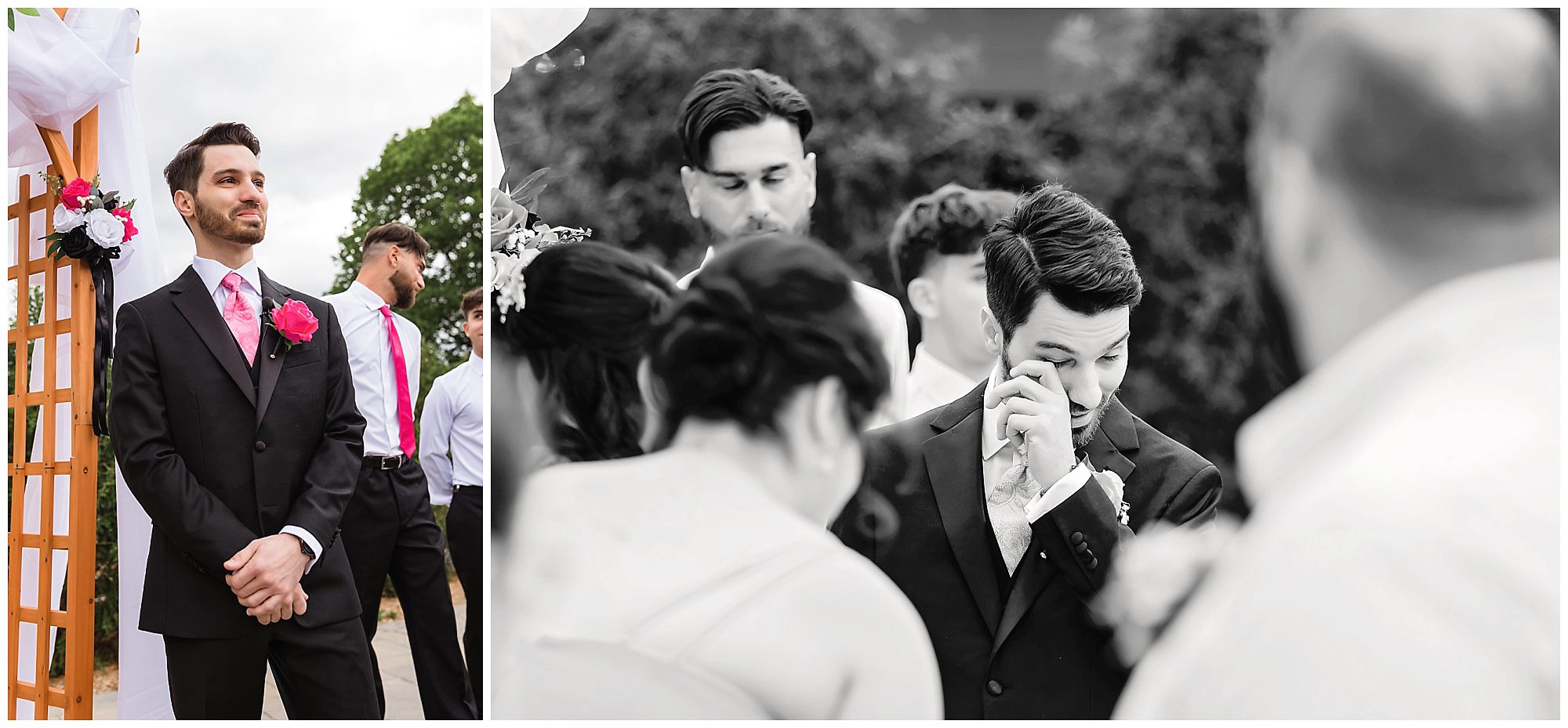 Tunxis Country Club Intimate Wedding Ceremony