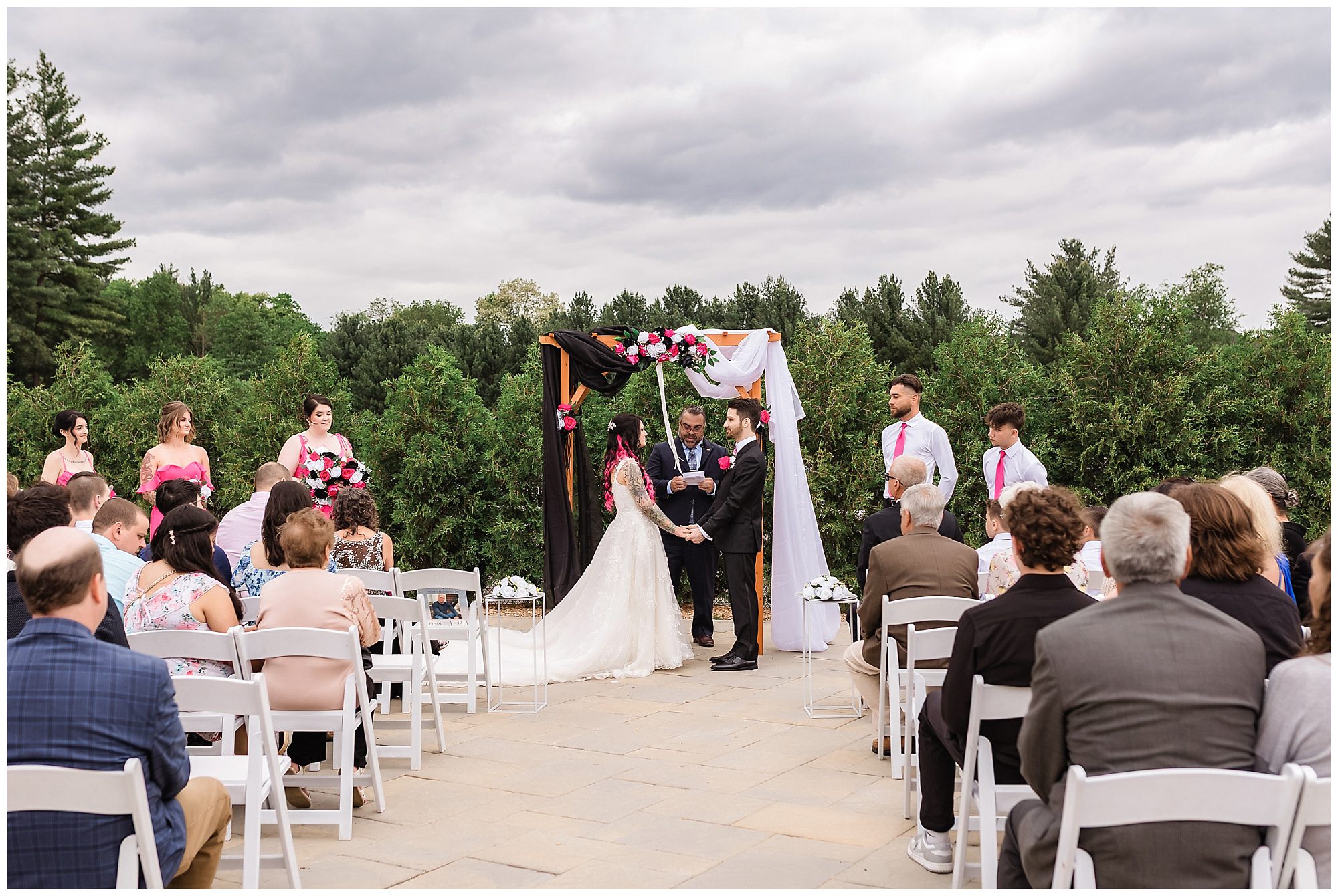 Tunxis Country Club Intimate Wedding Ceremony