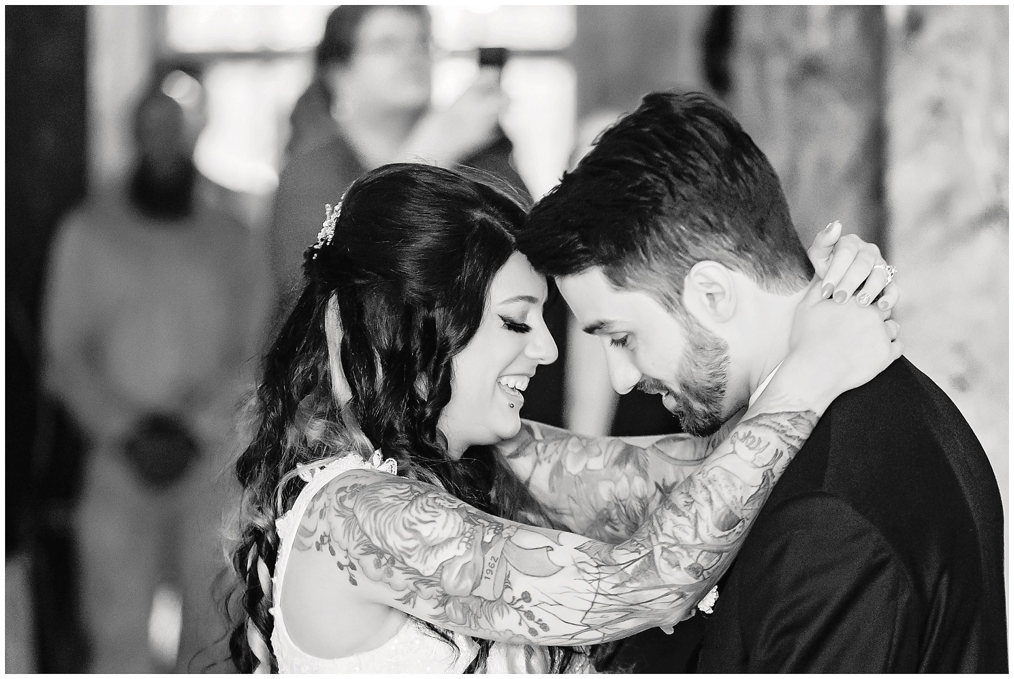 Tunxis Country Club Intimate Wedding Reception first dance