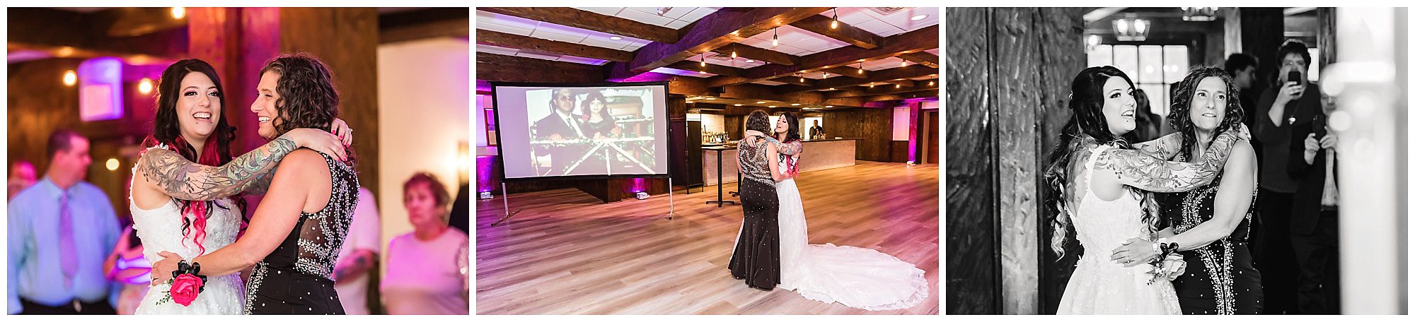 Tunxis Country Club Intimate Wedding parent dance