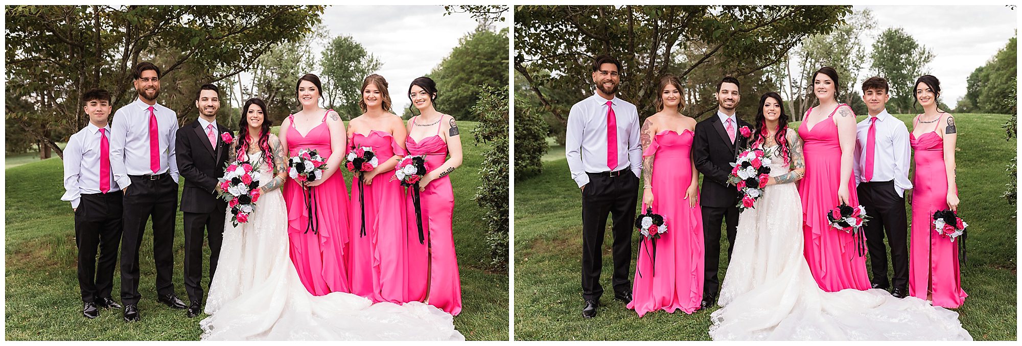 Tunxis Country Club Intimate Wedding party