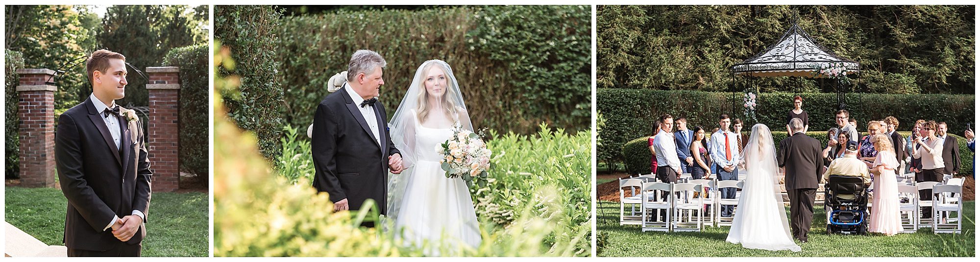 Intimate Wickham Park Wedding Ceremony