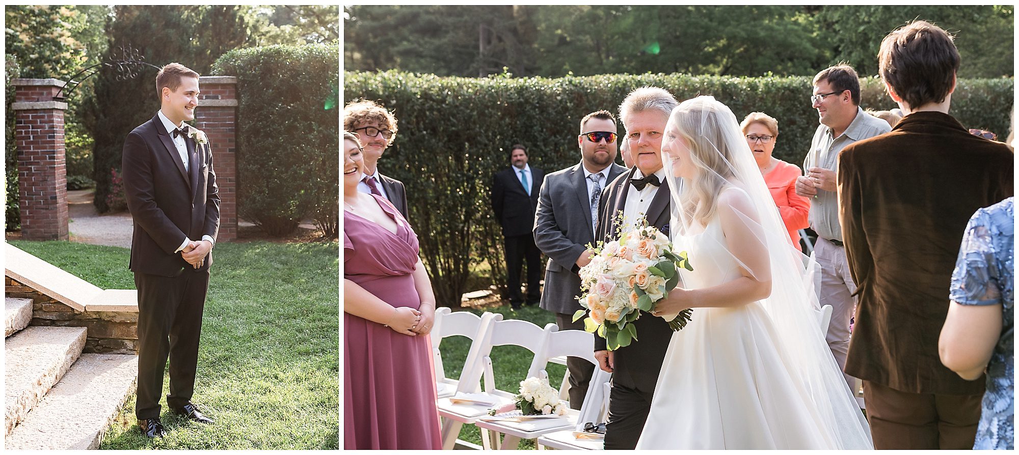 Intimate Wickham Park Wedding Ceremony