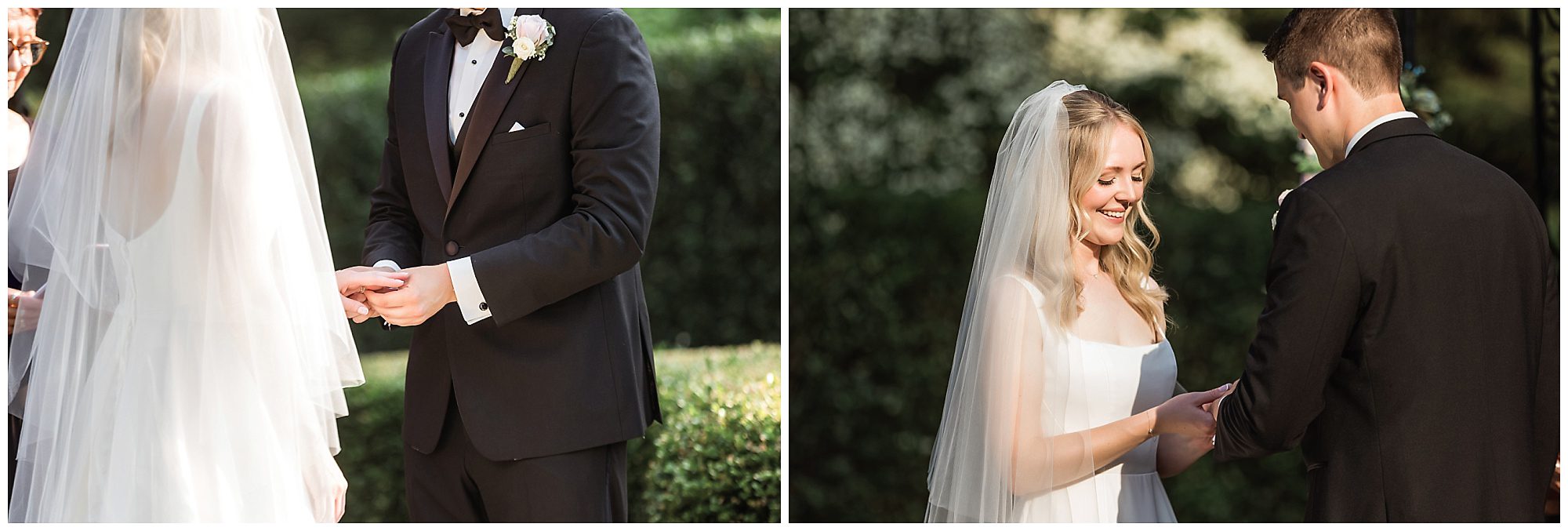 Intimate Wickham Park Wedding Ceremony