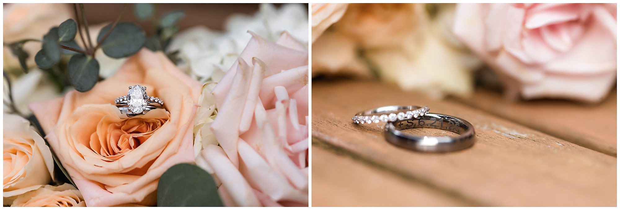 Intimate Wickham Park Wedding Rings