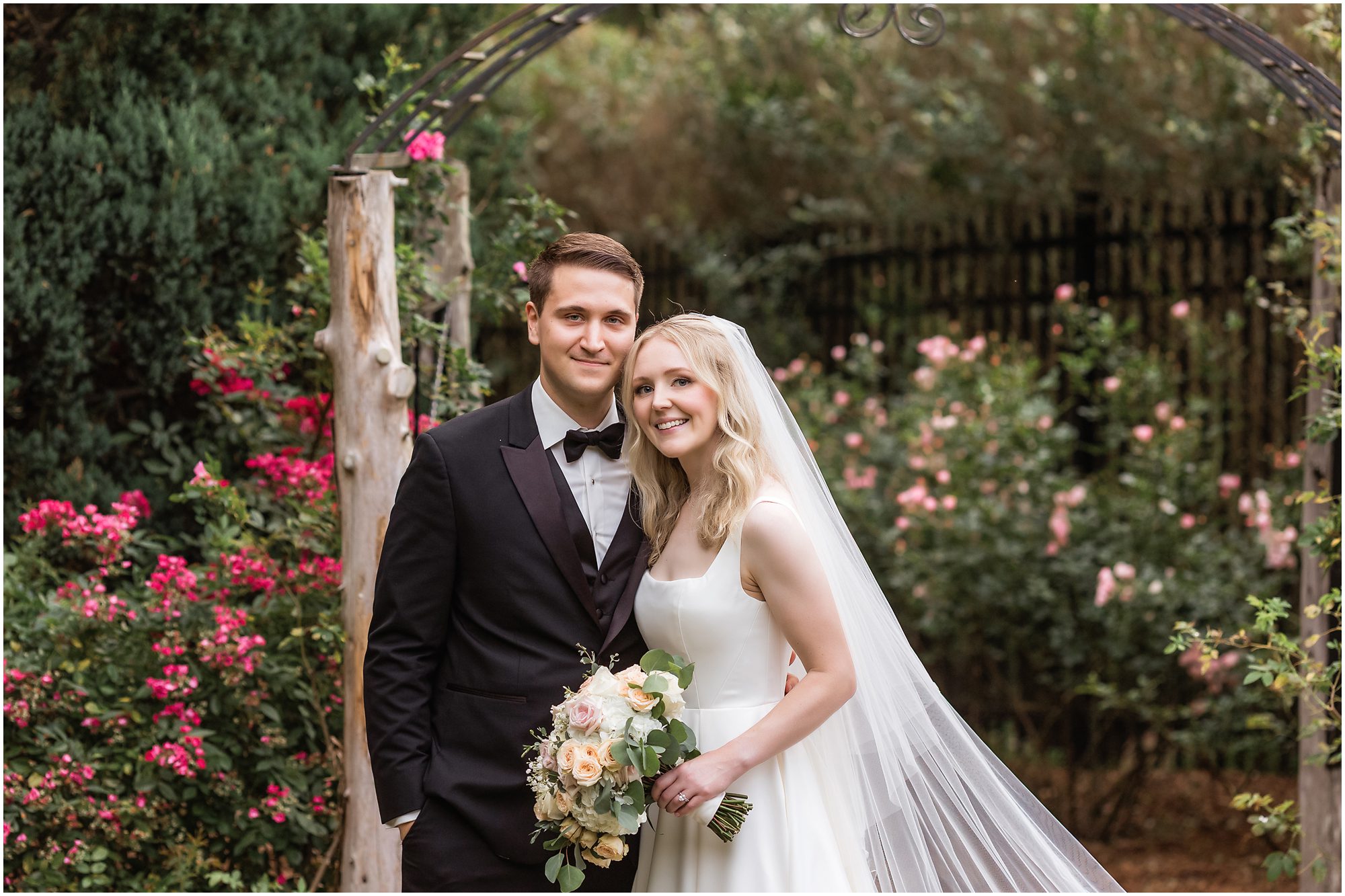 Intimate wedding and elopement at Wickham Park