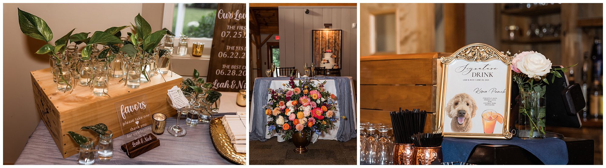 Barn at Wight Farm wedding