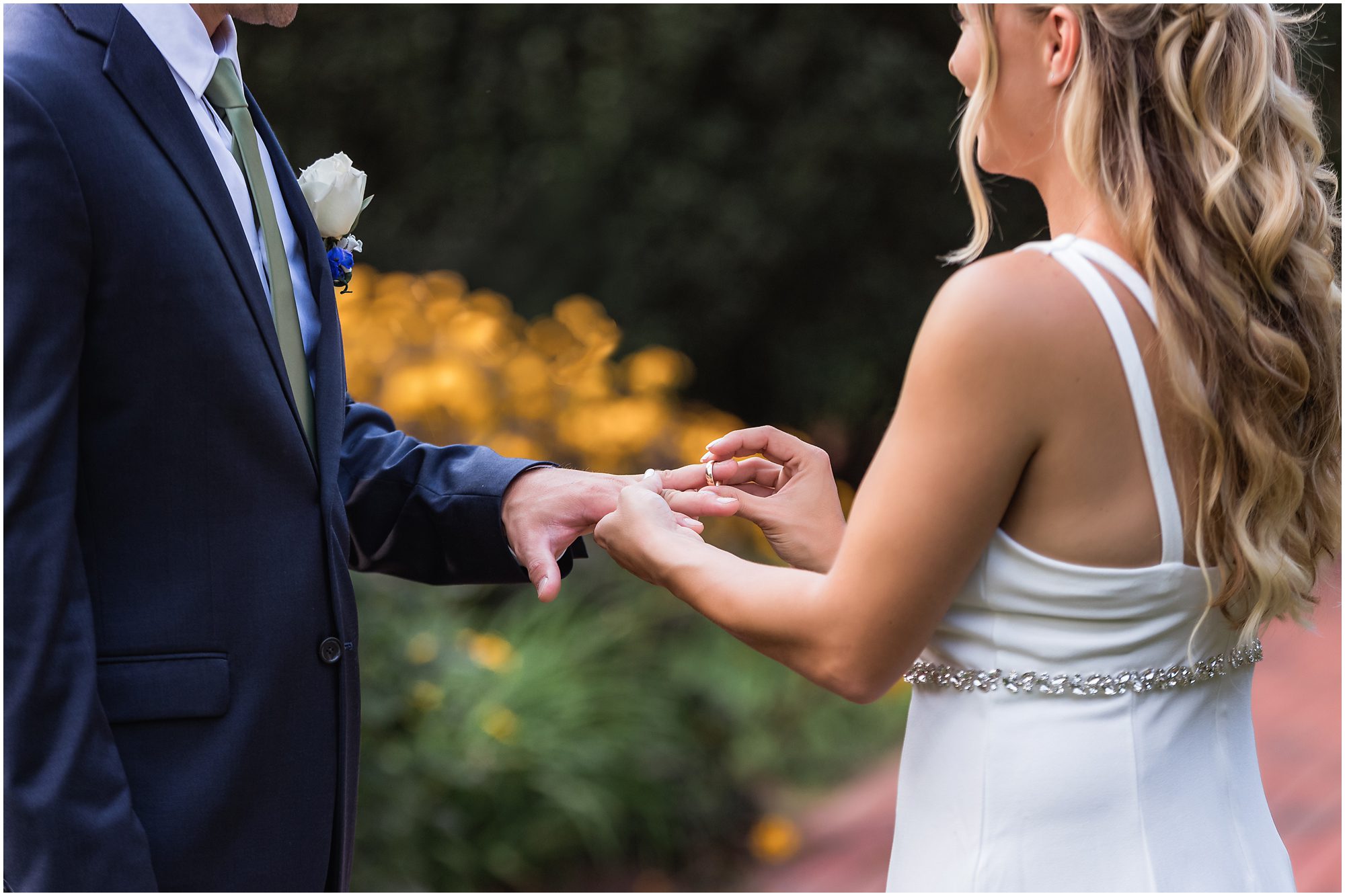elopement photography team rings