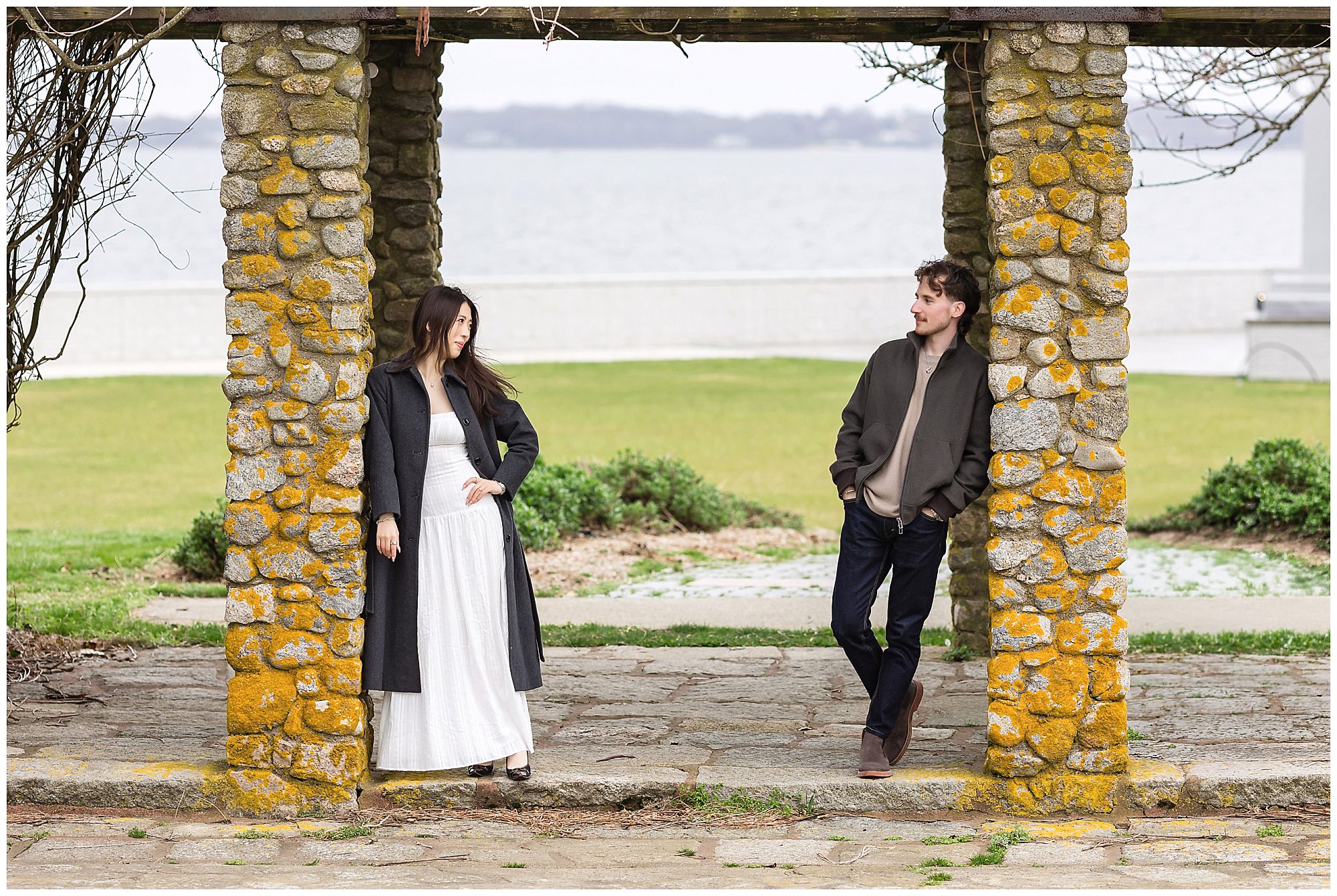 Coastal engagement photos