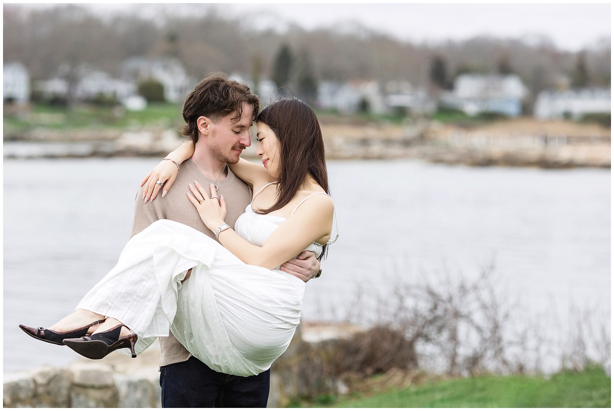 Mystic Connecticut engagement photographer