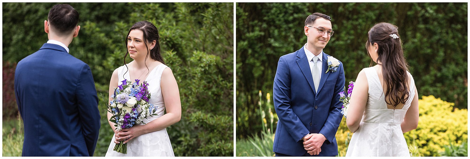 Wickham Park elopement ceremony