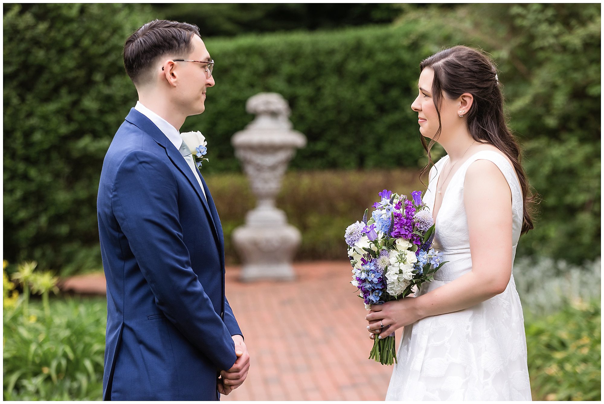 Wickham Park elopement ceremony