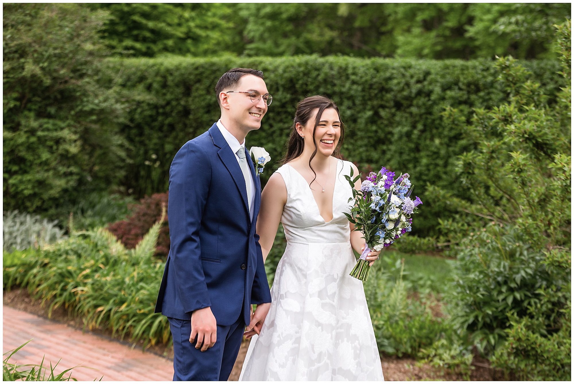 Wickham Park elopement ceremony married