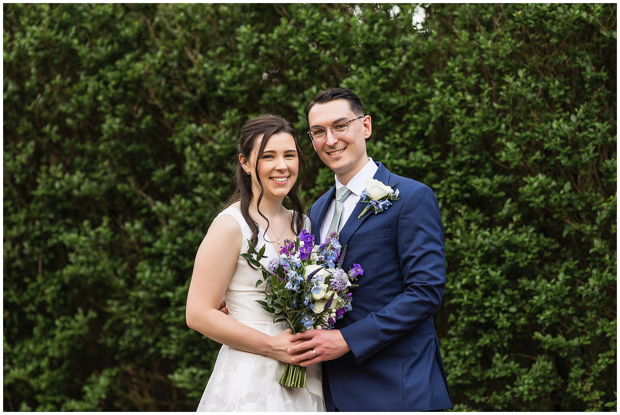 Wickham Park elopement portraits classic