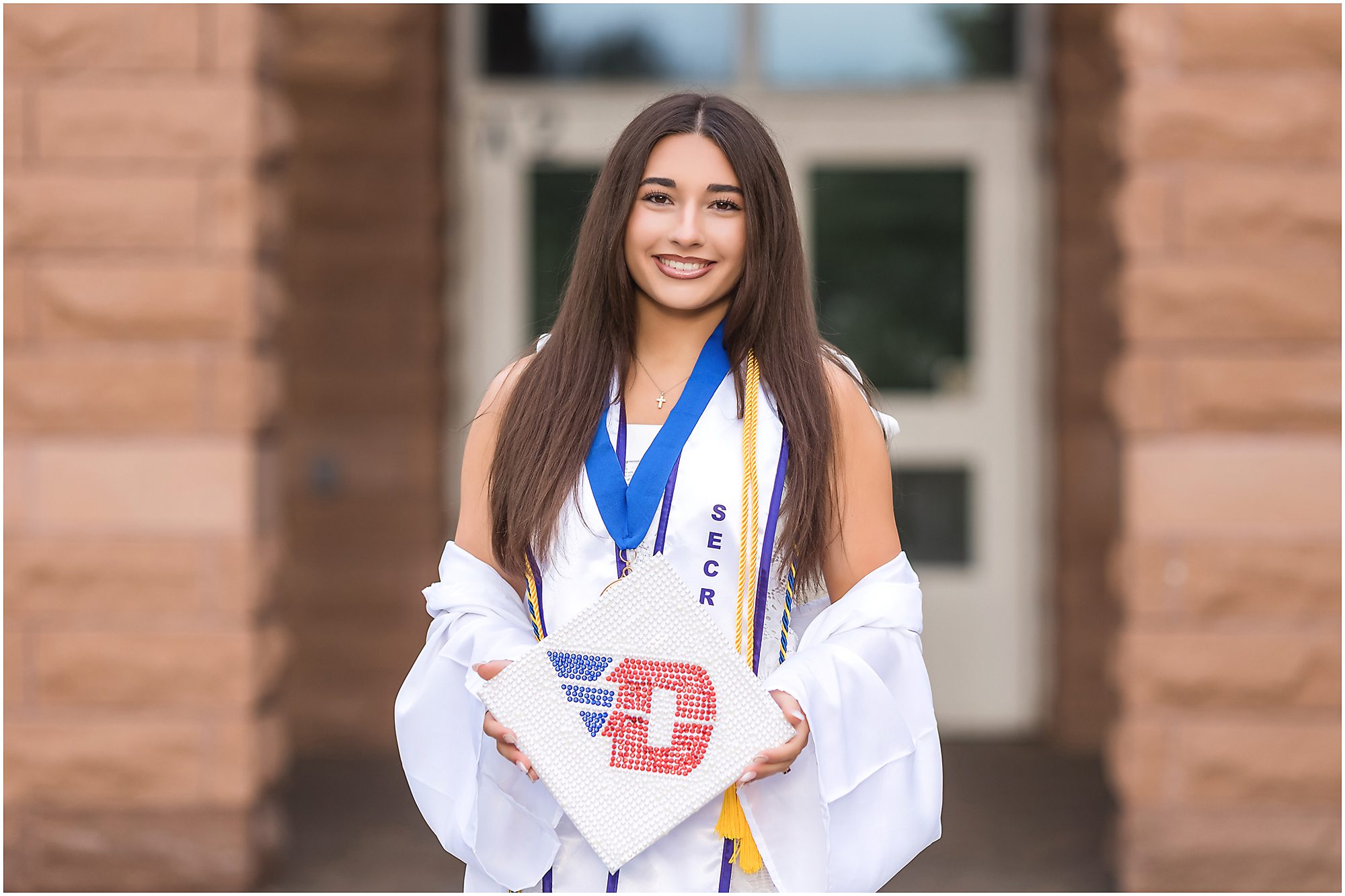 cap and gown session