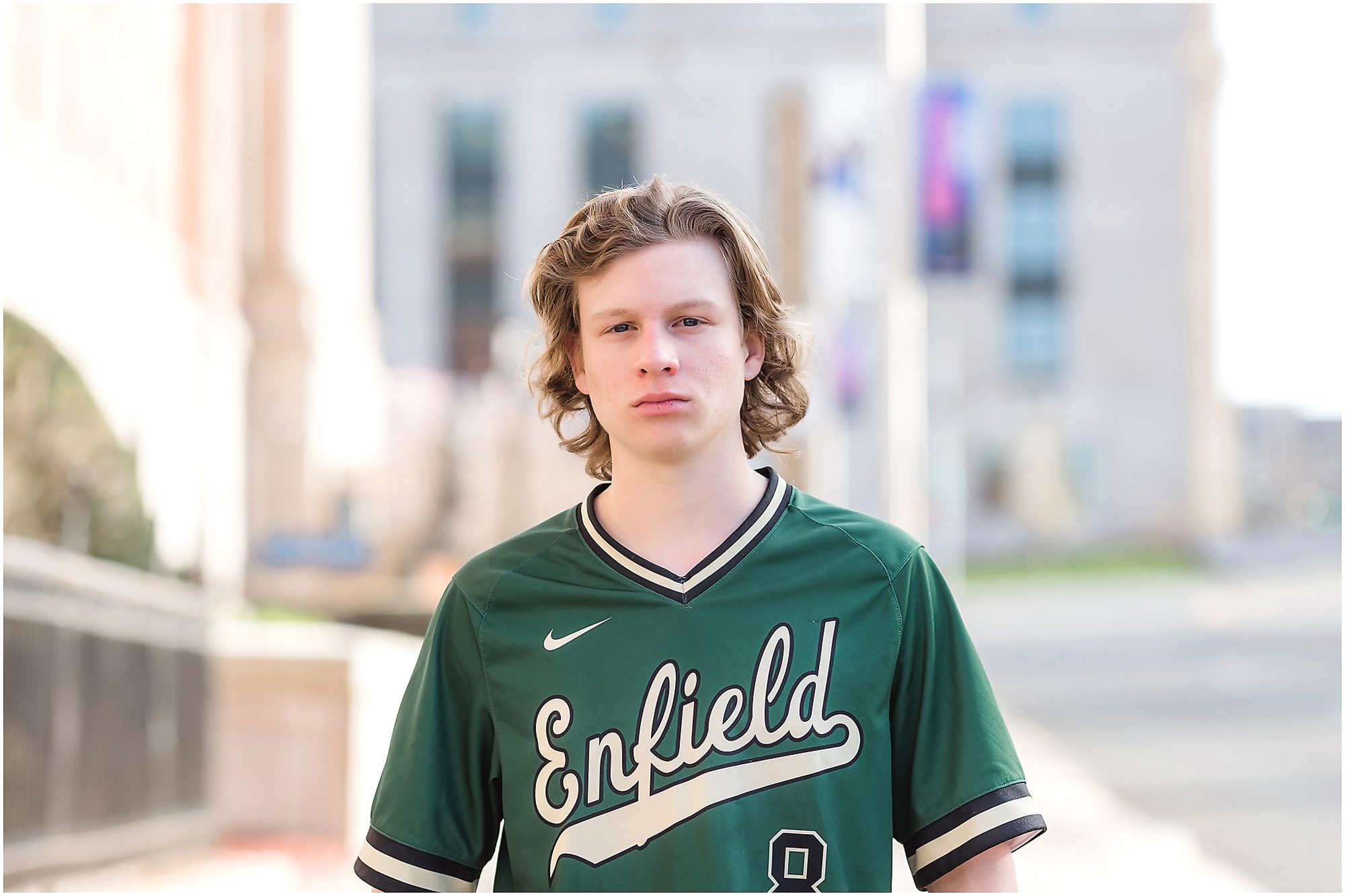 senior session city baseball player