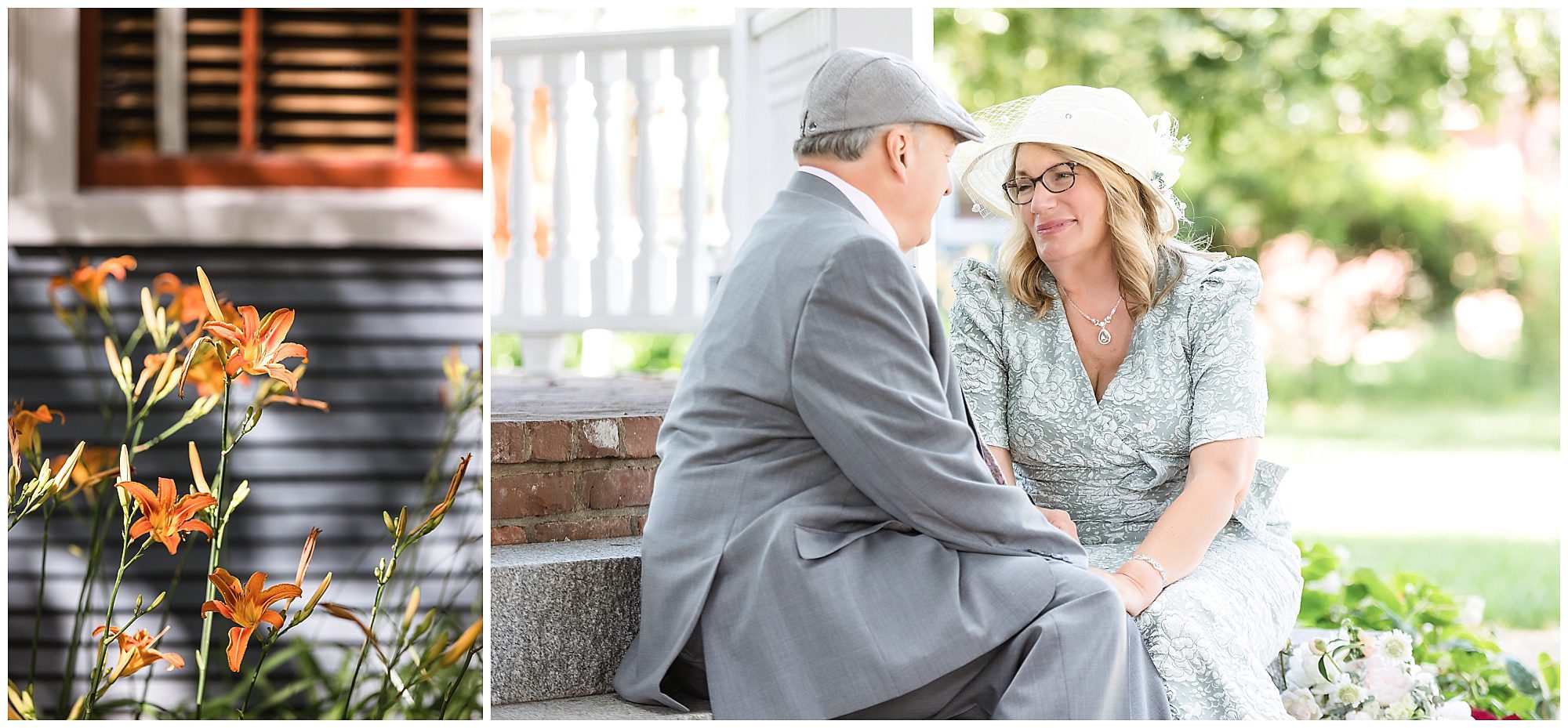 Intimate Wedding Meeting House steps Storrowton Tavern Portraits