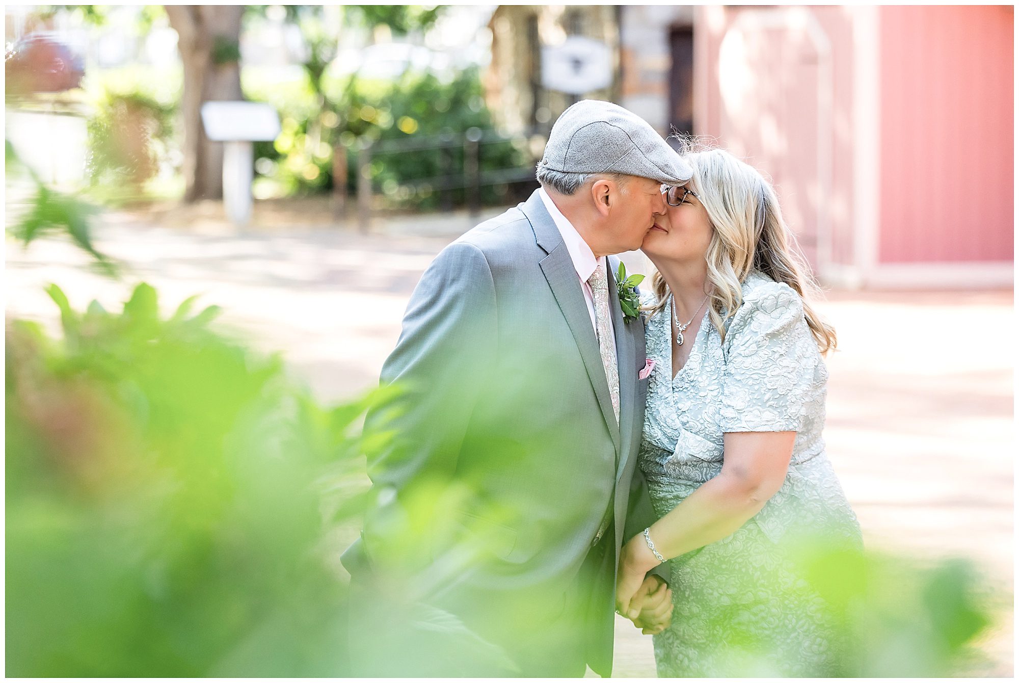 Intimate Wedding Meeting House steps Storrowton Tavern Portraits old colonial