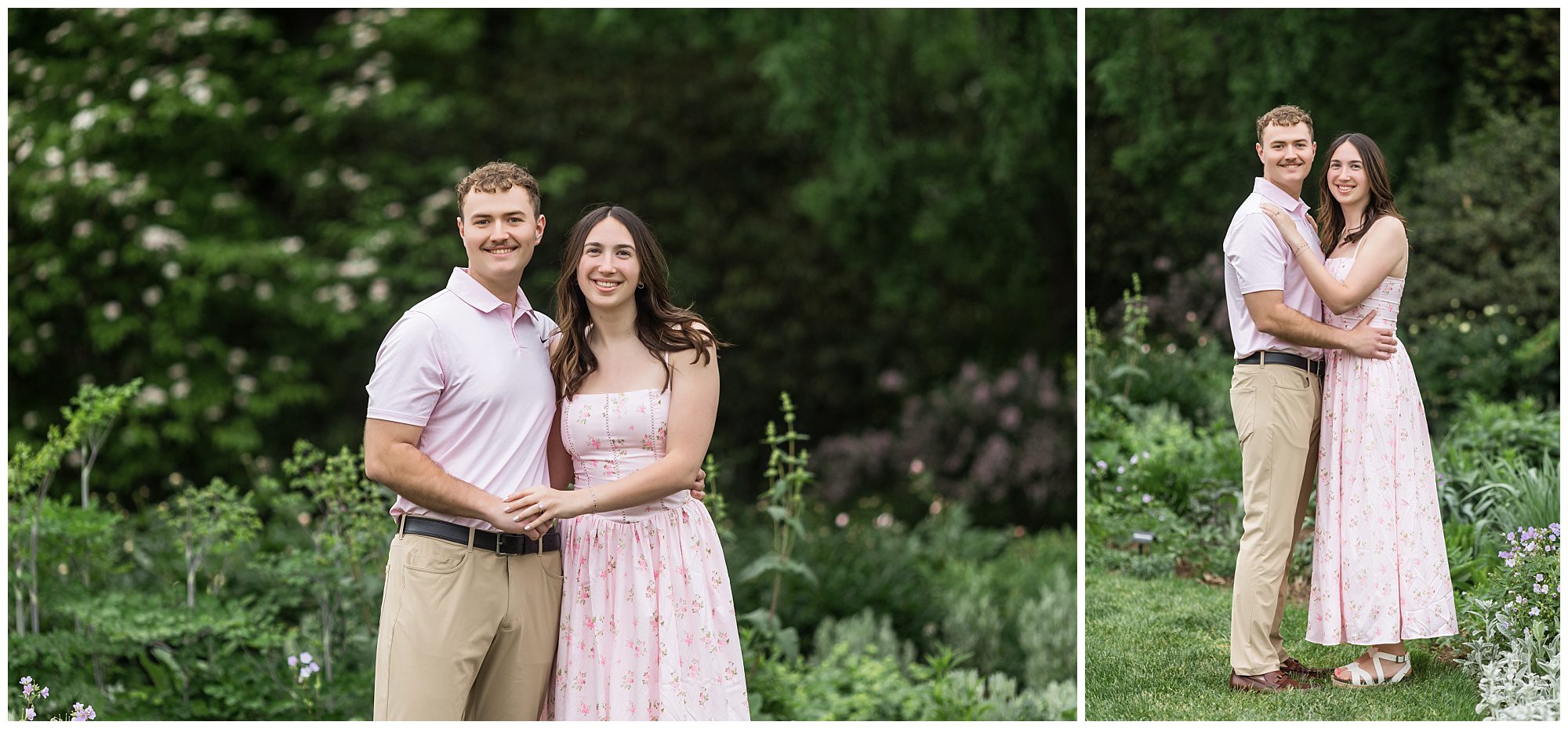 Elizabeth Park engagement session in Hartford CT