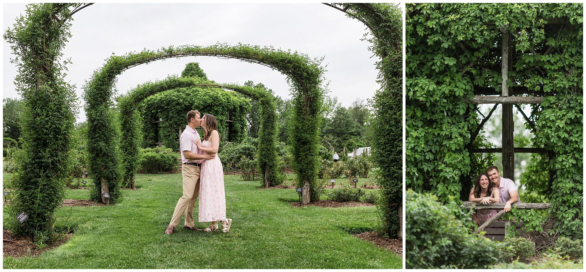 Elizabeth Park engagement session in Hartford CT