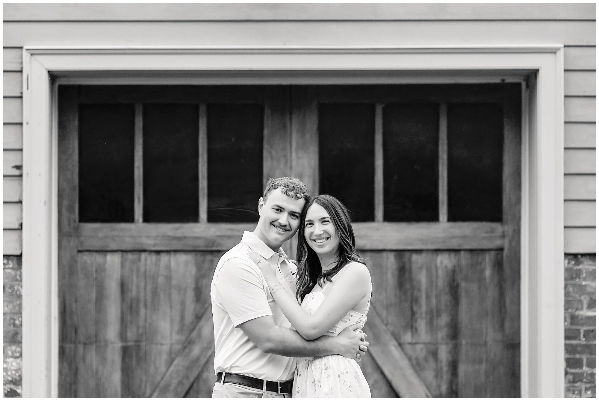 Spring engagement photos at Elizabeth Park Connecticut