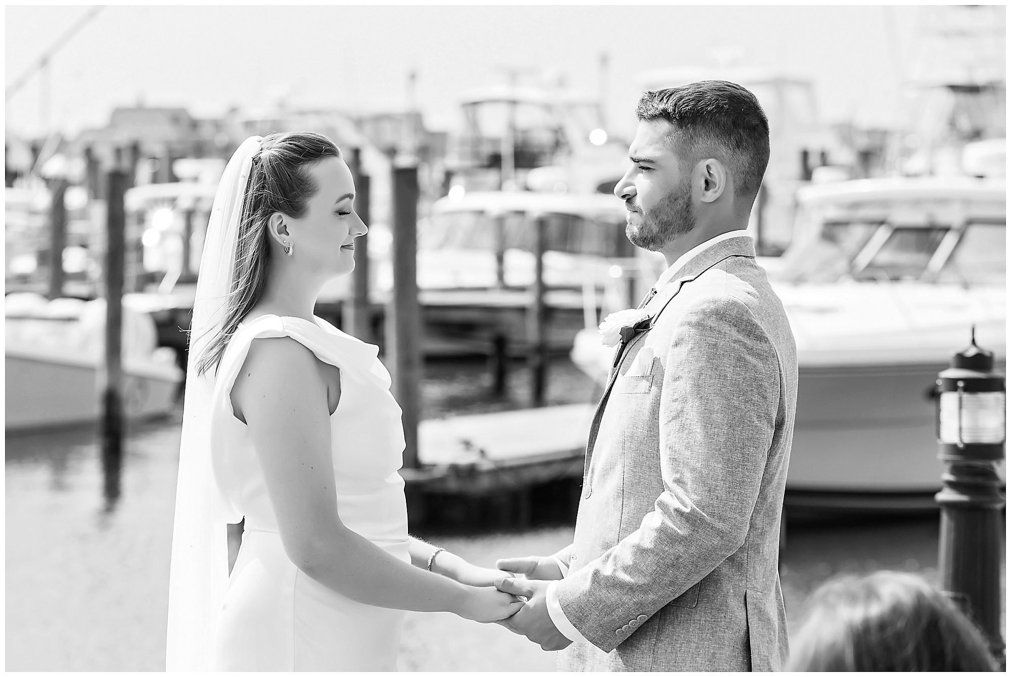 Saybrook Point Resort and Marina wedding ceremony in Old Saybrook CT