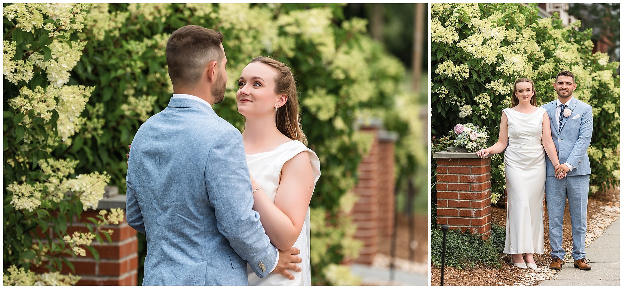 Historic Old Saybrook Colonial wedding portraits