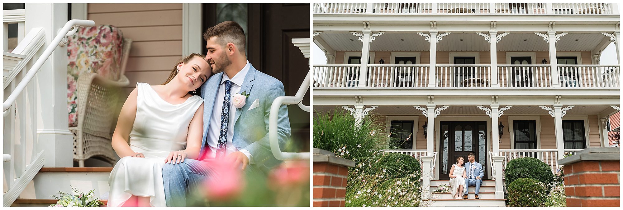Historic Old Saybrook Colonial wedding portraits