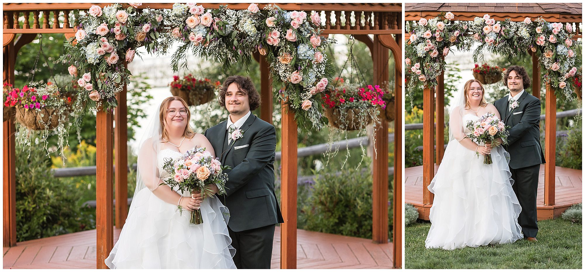Bar Harbor Acadia Maine Atlantic Oceanside portraits by the gazebo
