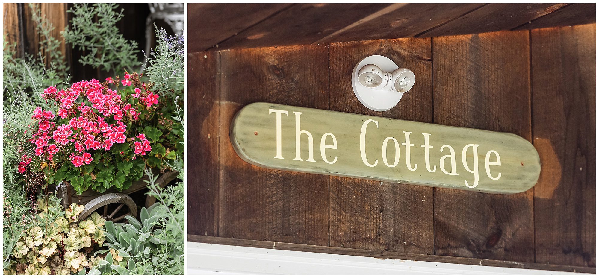 Wood Acres Farm Intimate Wedding cottage