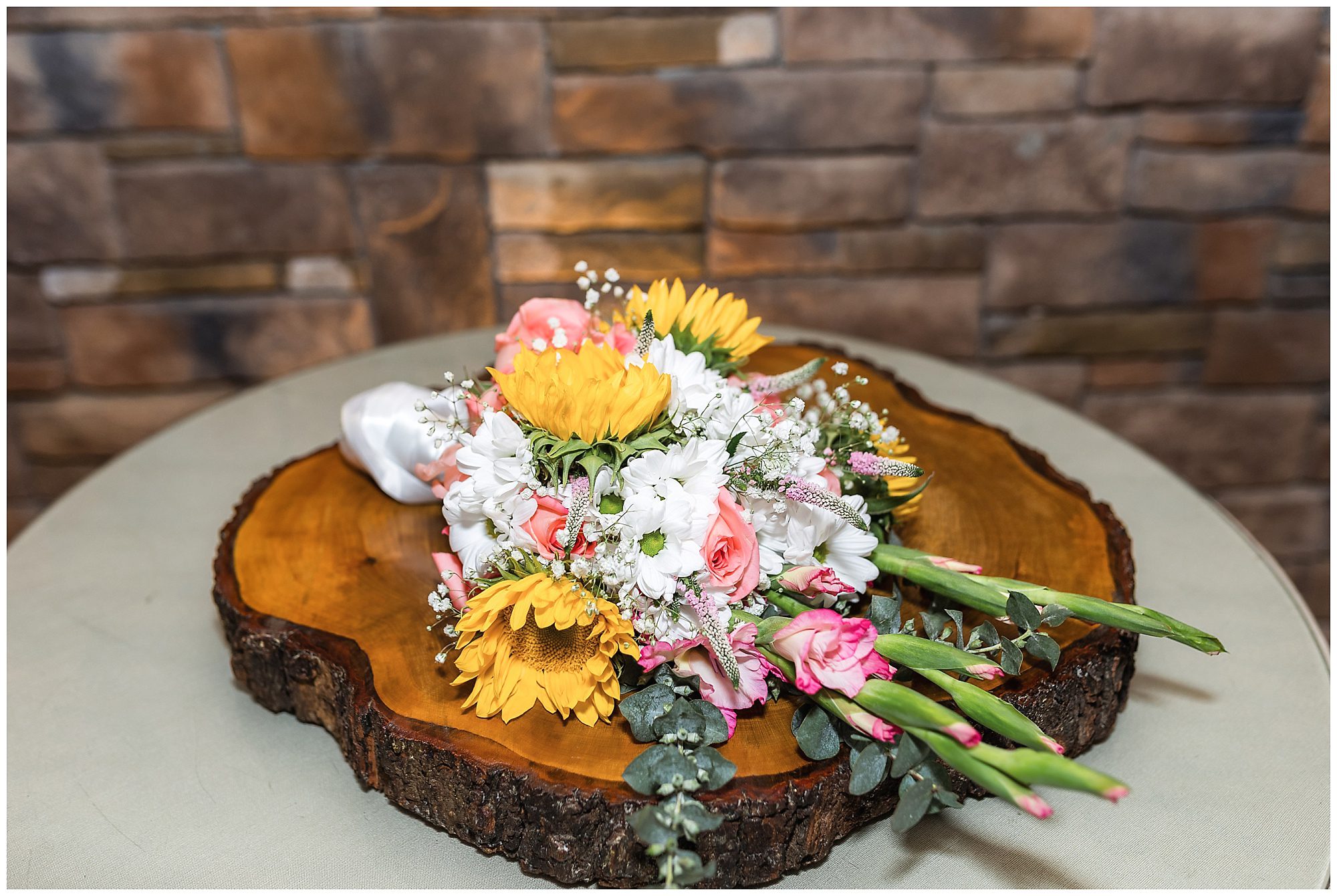 Wood Acres Farm Intimate Wedding bridal bouquet