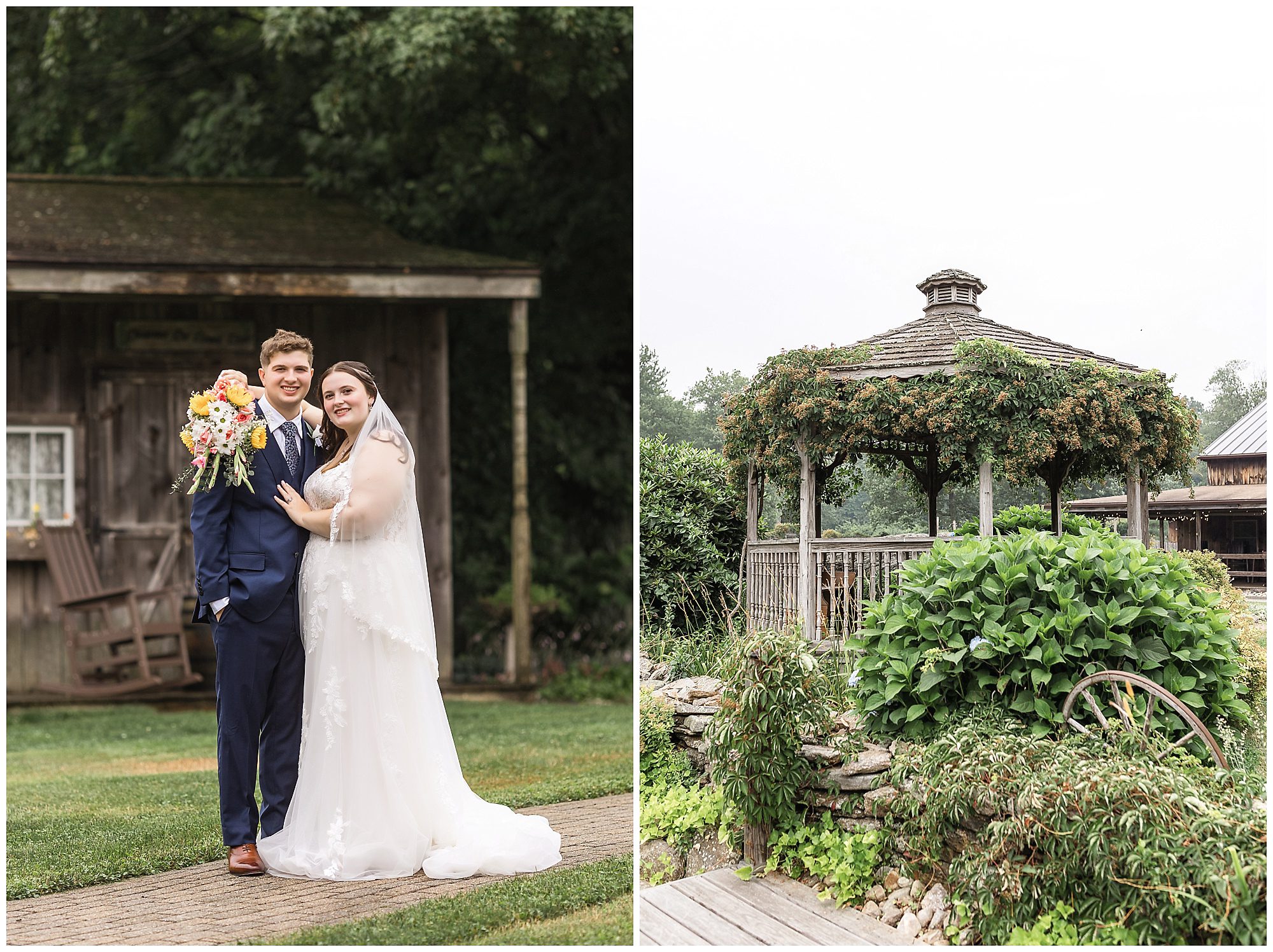 Wood Acres Farm Intimate Wedding Portraits