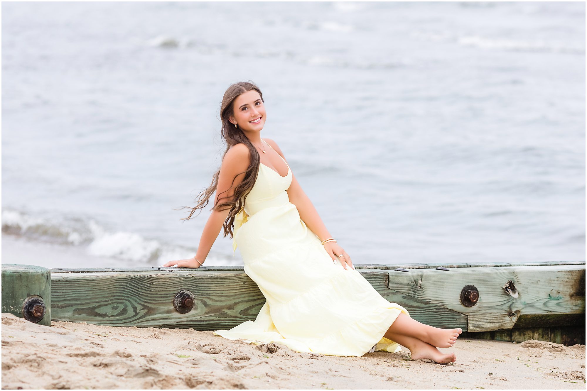 Senior Portrait Session on the Beach