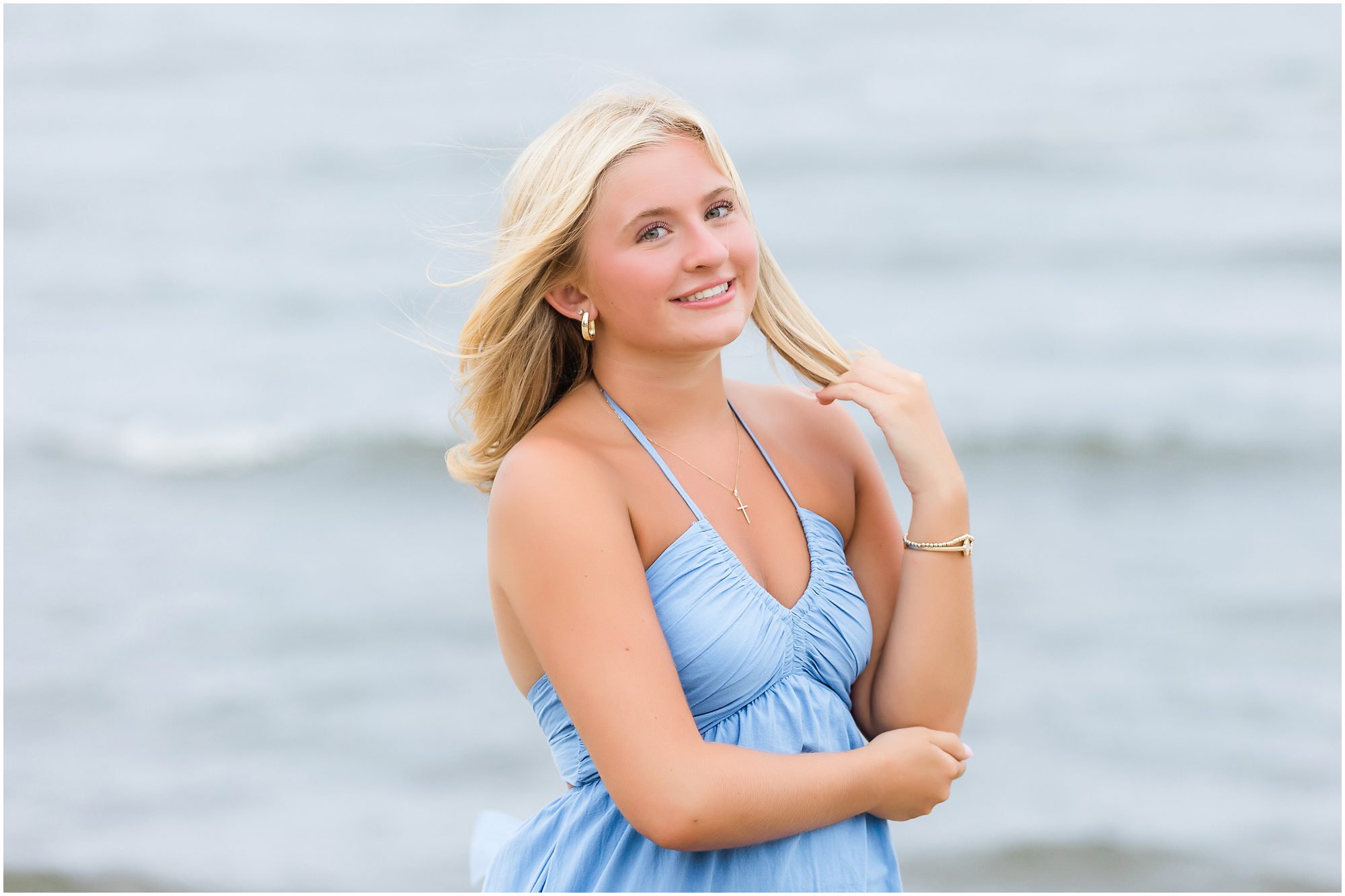 Senior Portrait Session on the Beach